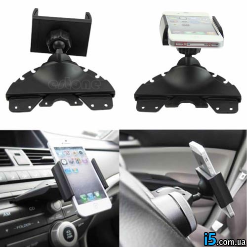 Тримач авто в CD плеєр слот для Iphone Тримач авто в CD плеєр слот для Iphone