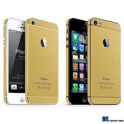 Золота наклейка вінілова на Iphone 5/5s Золота наклейка вінілова на Iphone 5/5s