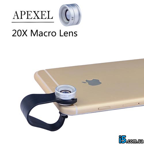 Макро лінза Apexel 20x для Iphone Макро лінза Apexel 20x для Iphone