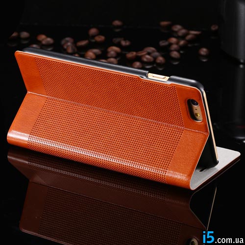 Чохол шкіряний фліп на Iphone 6 plus Чохол шкіряний фліп на Iphone 6 plus