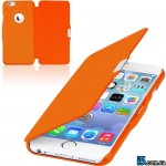Чохол помаранчевий flip на Iphone 6 plus