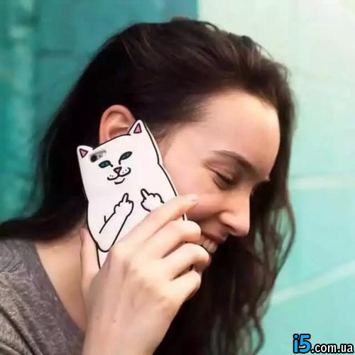 Чохол кіт f ** k off на Iphone 6/6s Чохол кіт f ** k off на Iphone 6/6s