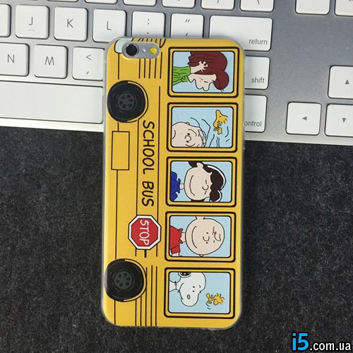 Чохол шкільний автобус на Iphone 6/6s
