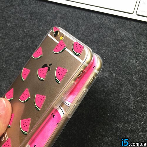 Чохол шматочки Кавуна на Iphone 5/5s Чохол шматочки Кавуна на Iphone 5/5s