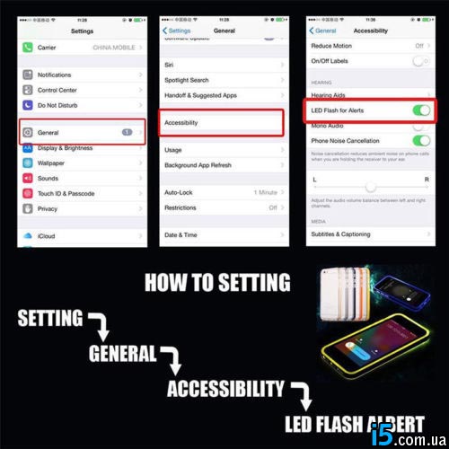 Чохол led світиться на Iphone 6/6s