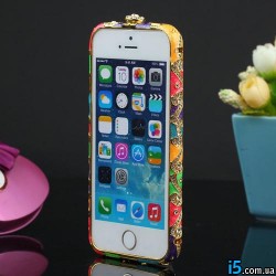 Чохол Czekh бампер кристали на Iphone 5/5s Чохол Czekh бампер кристали на Iphone 5/5s