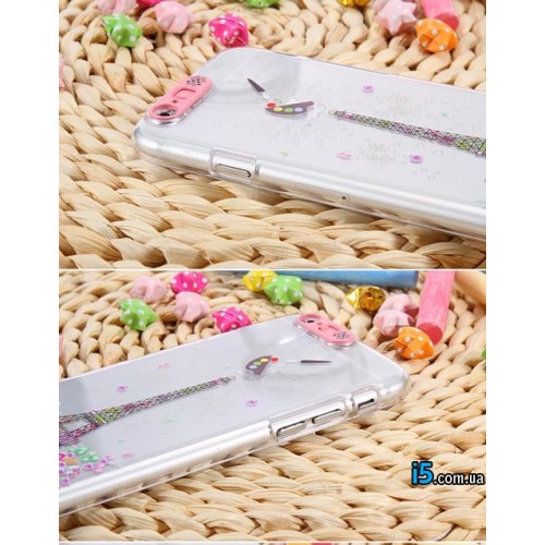 Чохол LED Париж на Iphone 6 plus Чохол LED Париж на Iphone 6 plus