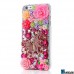 Чохол об'ємні квіти на Iphone 6 plus