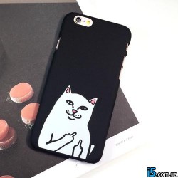 Чохол злий котик на Iphone 6 plus Чохол злий котик на Iphone 6 plus