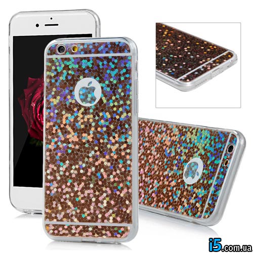 Чохол блискітки на Iphone 6 plus Чохол блискітки на Iphone 6 plus