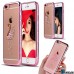 Чохол лебідь зі стразами на Iphone 6/6s