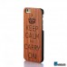Чохол Дерев'яний Keep Calm на Iphone 6/6s