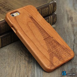 Чохол Дерев'яний Eiffel на Iphone 6/6s