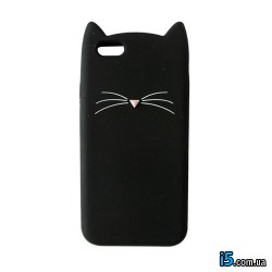 Чохол чорний котик на Iphone 8 PLUS Чохол чорний котик на Iphone 8 PLUS