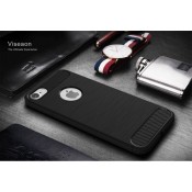 Чохол ребристий чорний на Iphone 8 PLUS