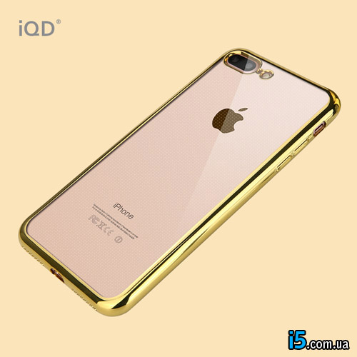 Чохол золота рамка на Iphone 8 PLUS Чохол золота рамка на Iphone 8 PLUS