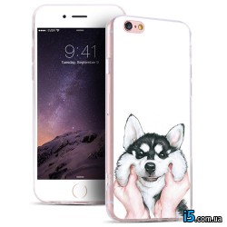 Чохол мультяшний пес на Iphone 8 PLUS Чохол мультяшний пес на Iphone 8 PLUS