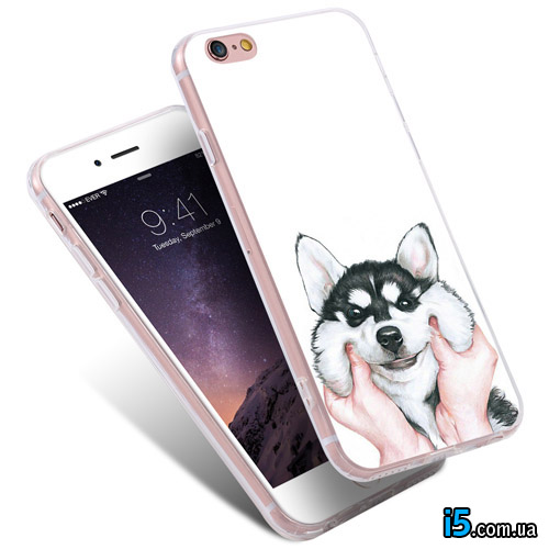 Чохол мультяшний пес на Iphone 8 PLUS Чохол мультяшний пес на Iphone 8 PLUS