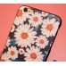 Чохол об'ємні ромашки на Iphone 8 PLUS