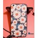 Чохол об'ємні ромашки на Iphone 8 PLUS