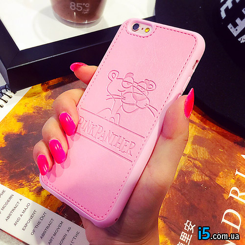 Чохол рожева пантера на Iphone 7