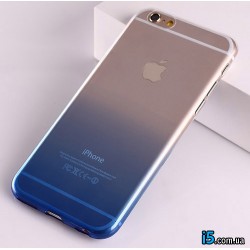 Чохол синій градієнт на Iphone 7