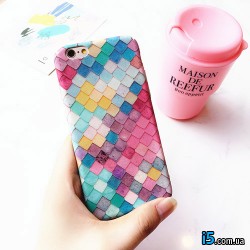 Чохол яскрава луска на Iphone 8