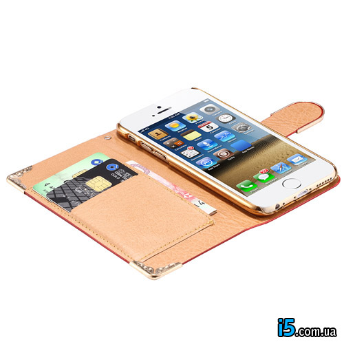 Чохол блакитна книжка фліп на Iphone 6/6s
