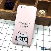 Чохол силіконовий Котик на Iphone 6/6s plus