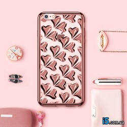 Чохол силіконові Серця на Iphone 6/6s plus Чохол силіконові Серця на Iphone 6/6s plus