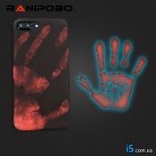 Чохол сіліконовий Відбиток на Iphone 6/6s PLUS