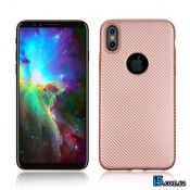 Чохол силіконовий Карбон на Iphone X 10